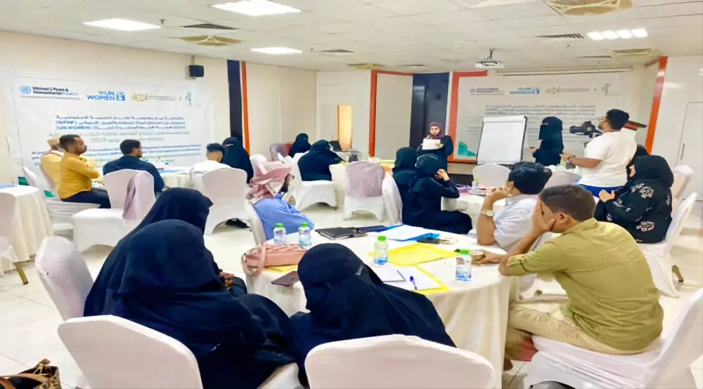 مؤسسة وعي تعقد اجتماعا لمناقشة آلية عمل لمناصرة قضايا النازحات